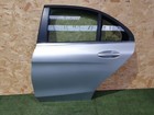2016 MERCEDES C CLASS W205 2.0P REAR LEFT PASSENGER SIDE DOOR SILVER A123