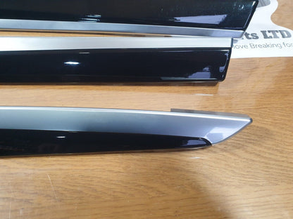 BMW 520D F11 2.0 DIESEL 2010 INTERIOR DOOR TRIM SET 9171779 9171781 9171780 A216