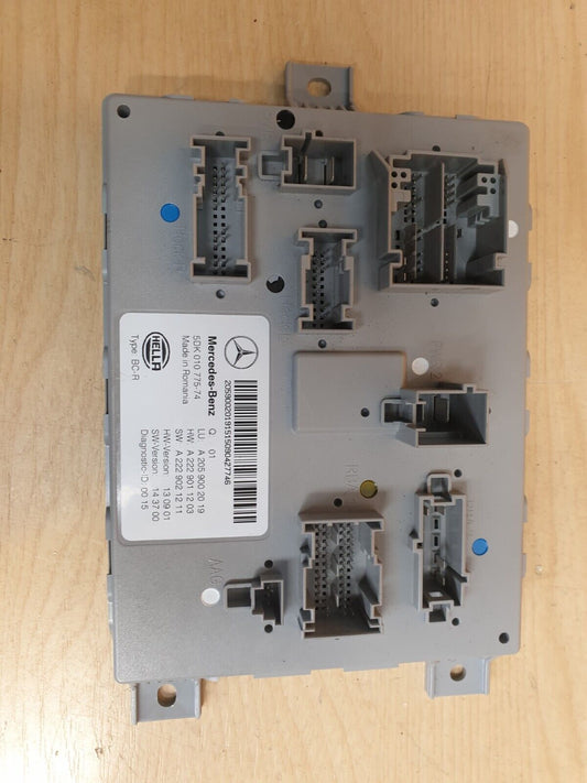 2015 MERCEDES C200 W205 2.0 PETROL SAM CONTROL MODULE A2059002019 A048
