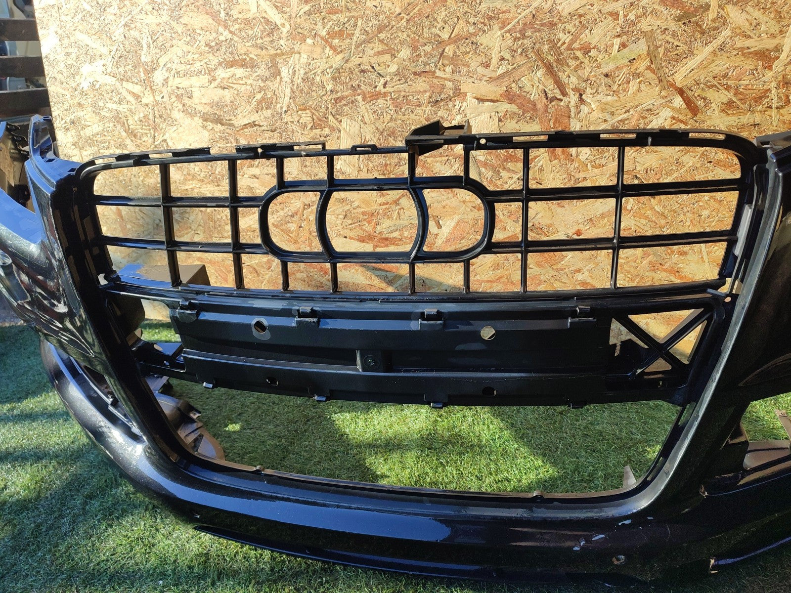 ✅AUDI Q7 S LINE QUATTRO 3.0 DIESEL 2009 FRONT BUMPER BARE BLACK Warranty A245 - Image 5