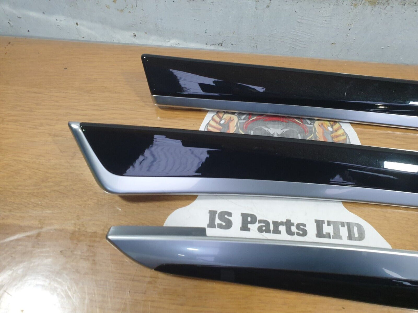 BMW 520D F11 2.0 DIESEL 2010 INTERIOR DOOR TRIM SET 9171779 9171781 9171780 A216