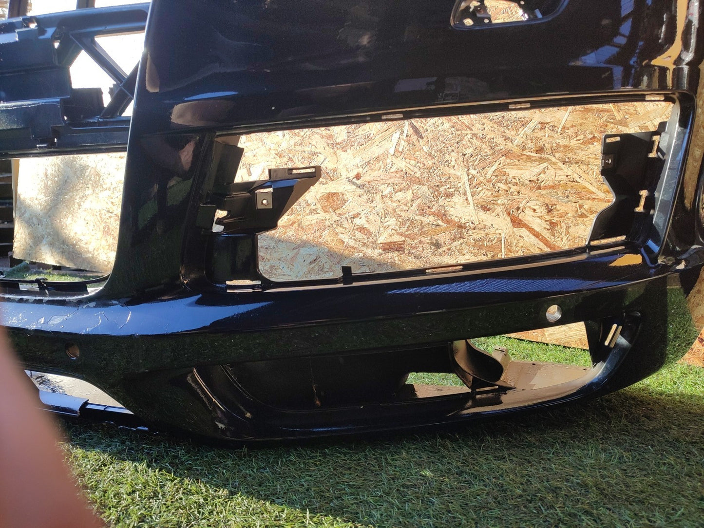 ✅AUDI Q7 S LINE QUATTRO 3.0 DIESEL 2009 FRONT BUMPER BARE BLACK Warranty A245 - Image 6