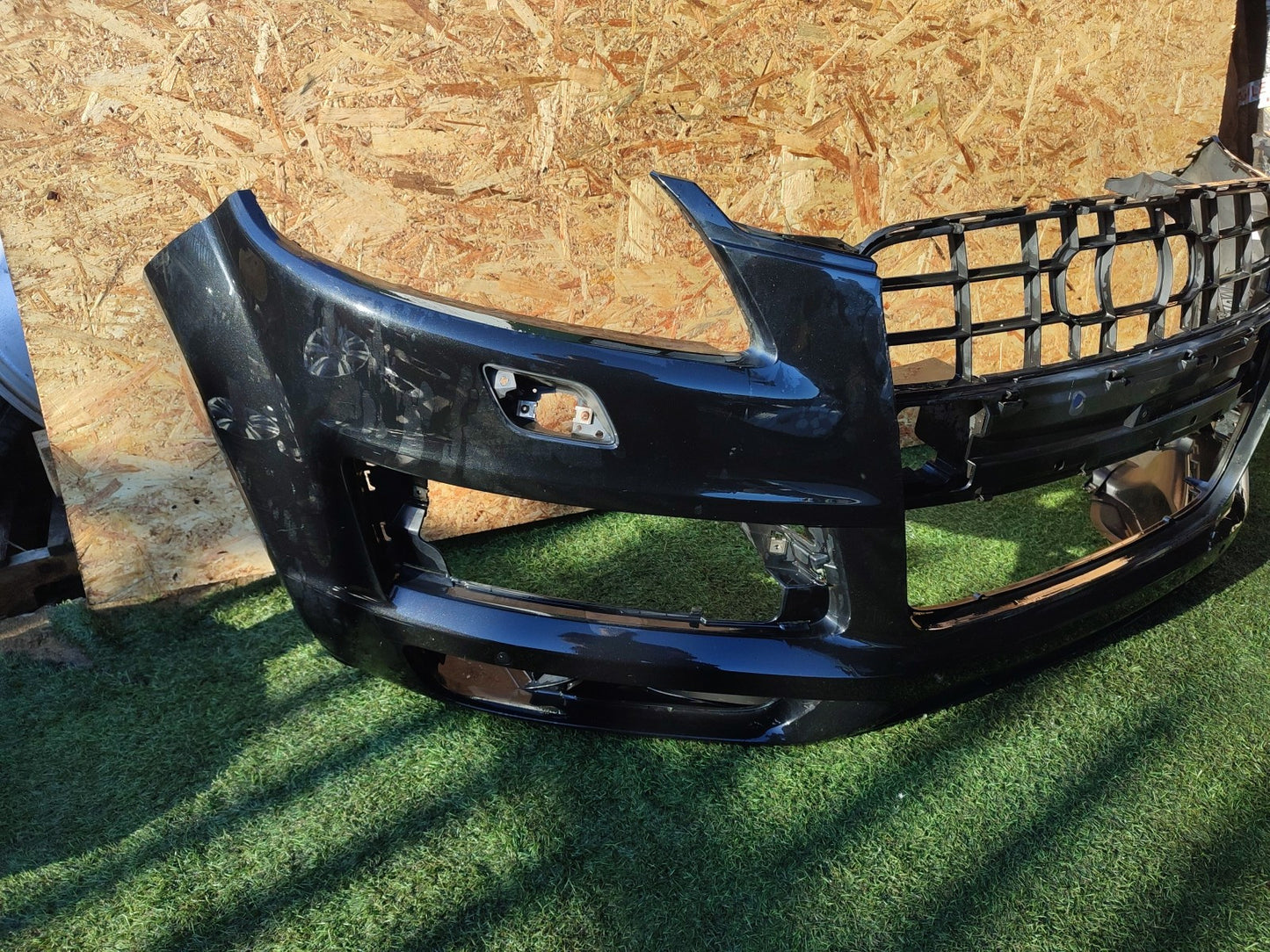 ✅AUDI Q7 S LINE QUATTRO 3.0 DIESEL 2009 FRONT BUMPER BARE BLACK Warranty A245 - Image 2