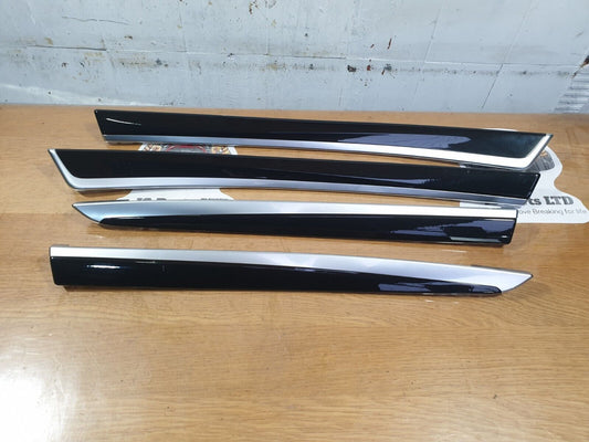 BMW 520D F11 2.0 DIESEL 2010 INTERIOR DOOR TRIM SET 9171779 9171781 9171780 A216