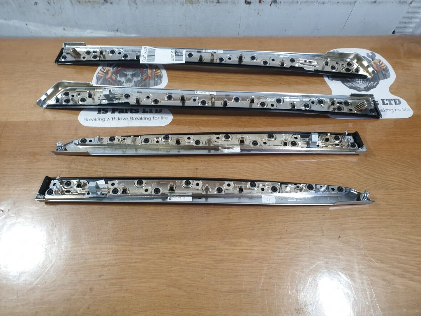 BMW 520D F11 2.0 DIESEL 2010 INTERIOR DOOR TRIM SET 9171779 9171781 9171780 A216