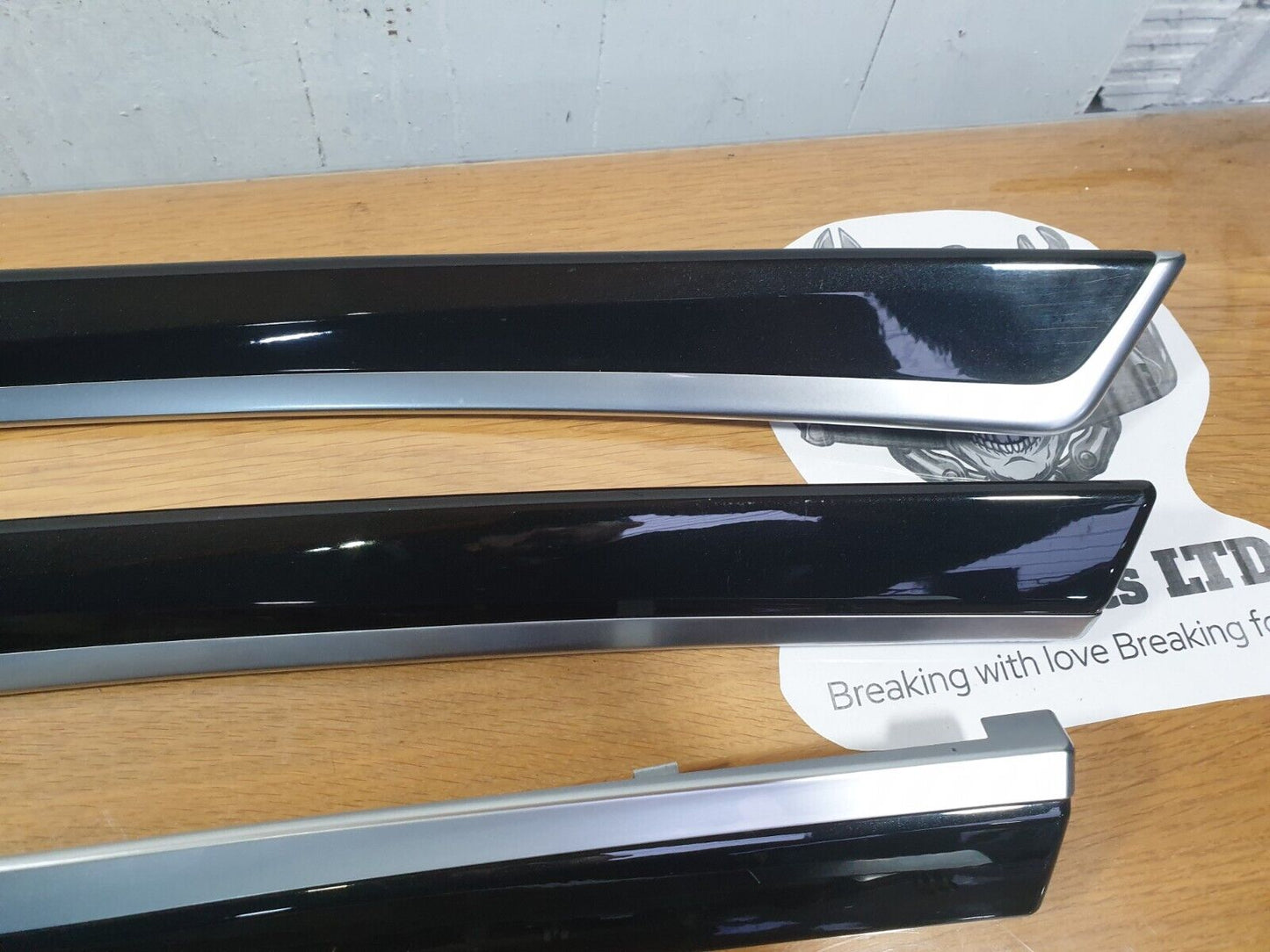 BMW 520D F11 2.0 DIESEL 2010 INTERIOR DOOR TRIM SET 9171779 9171781 9171780 A216