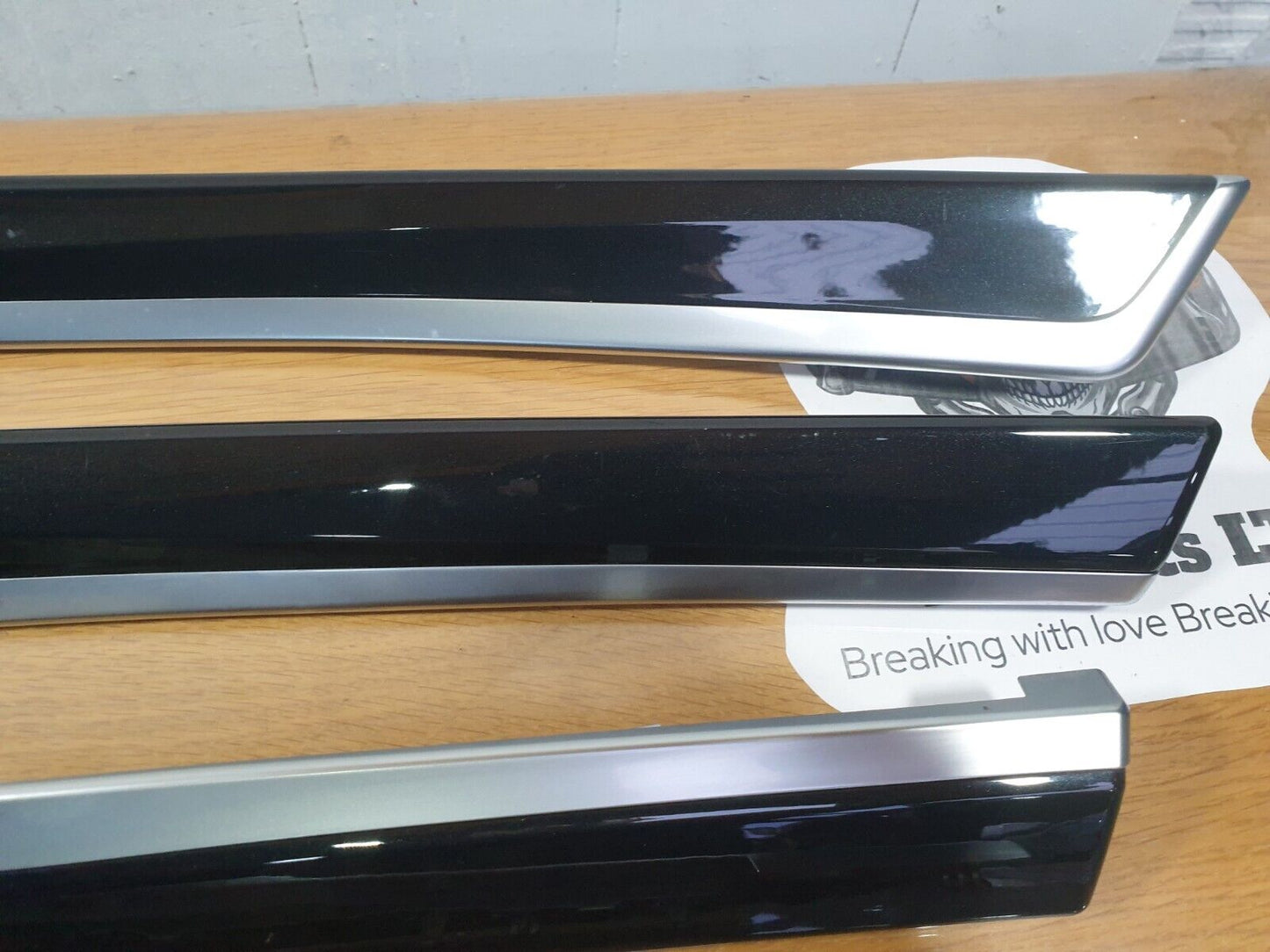 BMW 520D F11 2.0 DIESEL 2010 INTERIOR DOOR TRIM SET 9171779 9171781 9171780 A216