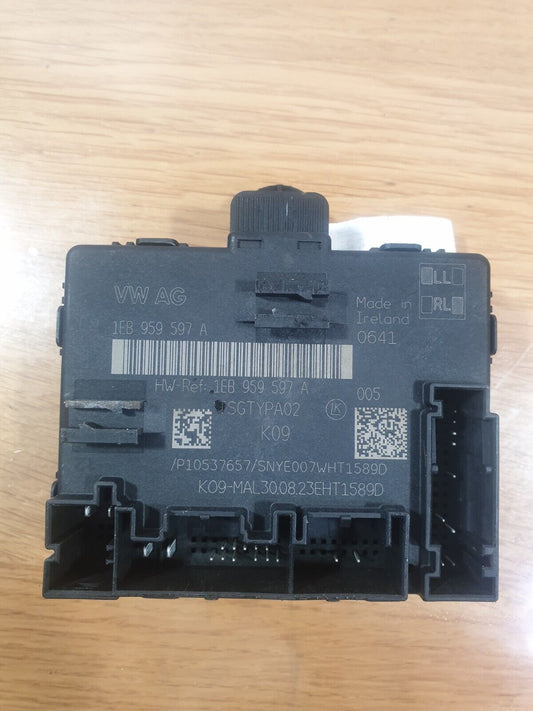 AUDI Q4 E-TRON 2023 REAR LEFT DOOR CONTROL MODULE 1EB959597A Warranty A206