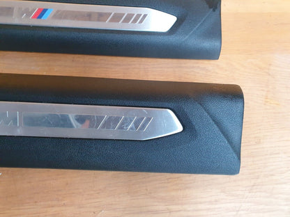BMW F40 118I 1.5 PETROL 2021 FRONT DOOR SILL TRIM SET 7469183 Warranty A177